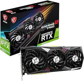 Amazon.com: MSI Gaming GeForce RTX 3080 Ti Gaming X Trio 12G